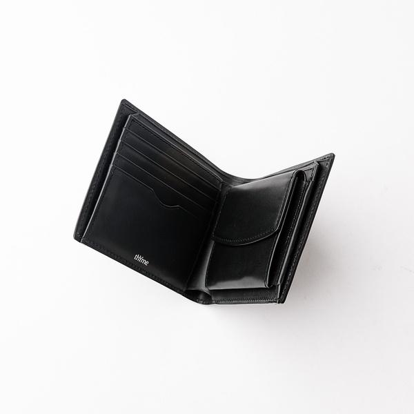 【UNISEX】 CORDOVAN BIFOLD WALLET / 水染めコードの画像