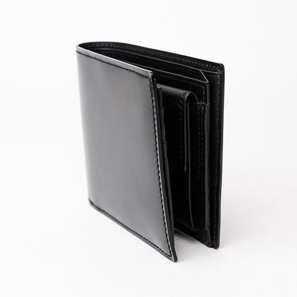 【UNISEX】 CORDOVAN BIFOLD WALLET / 水染めコードの画像