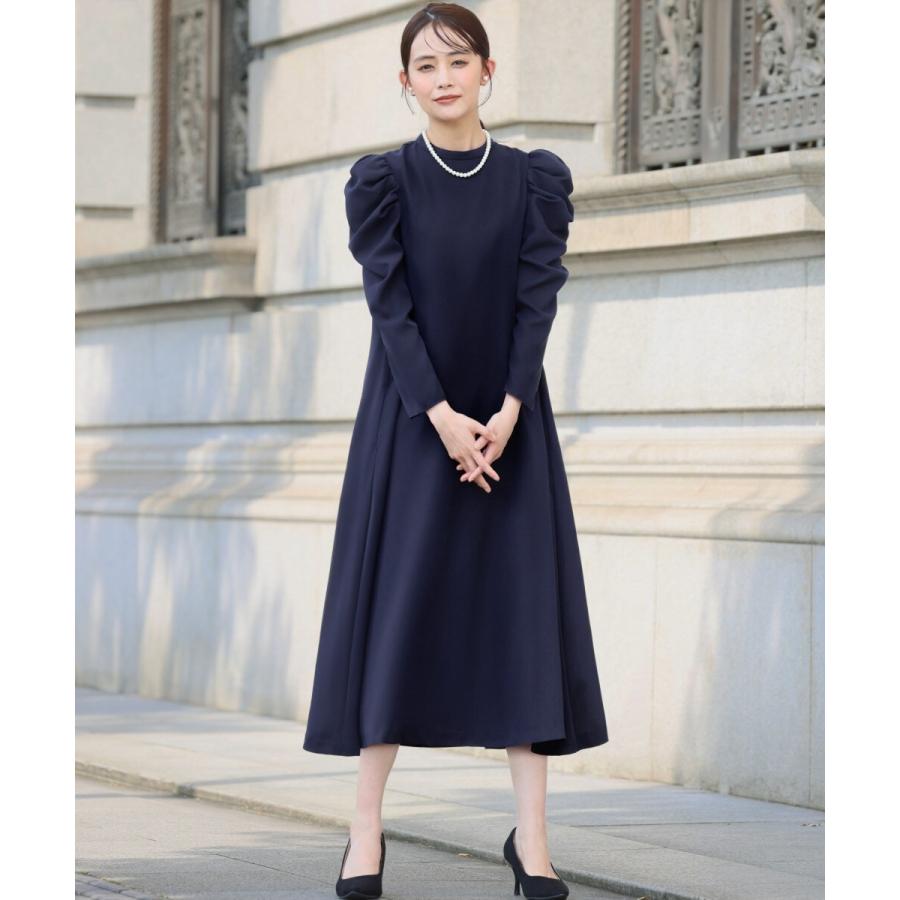 喪服・礼服】[洗える]フォーマルワンピース ブラックフォーマル