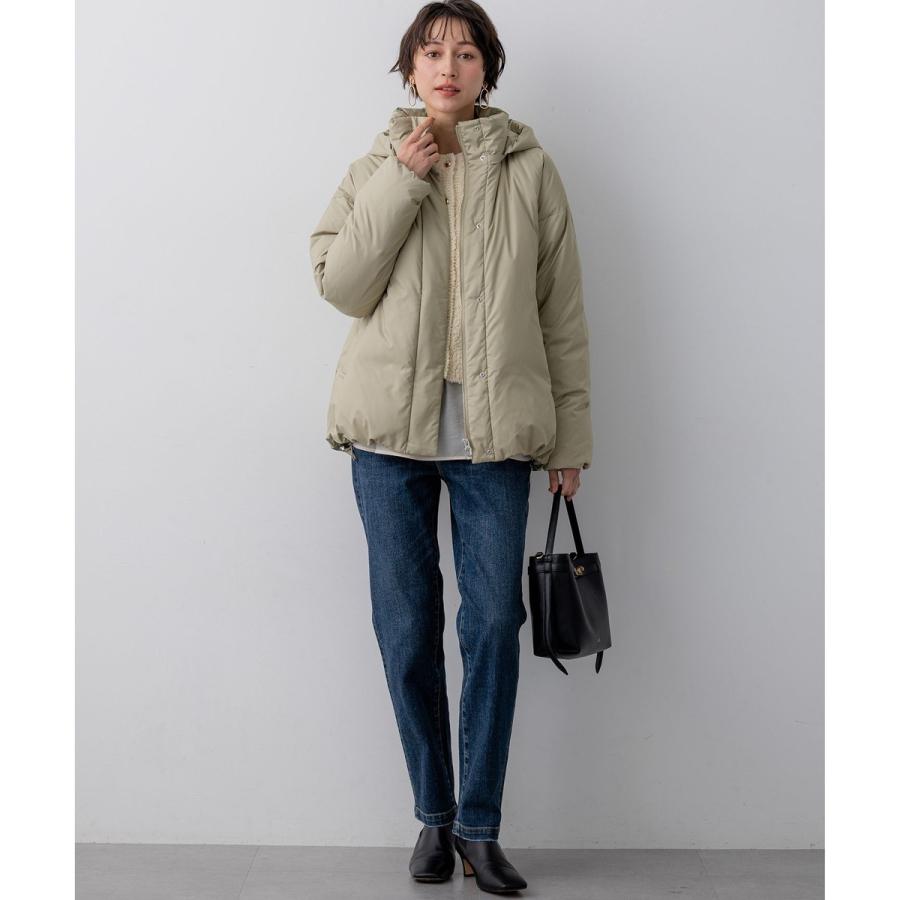 【WEB＆一部店舗限定】ステッチレス フーデット ダウンの画像
