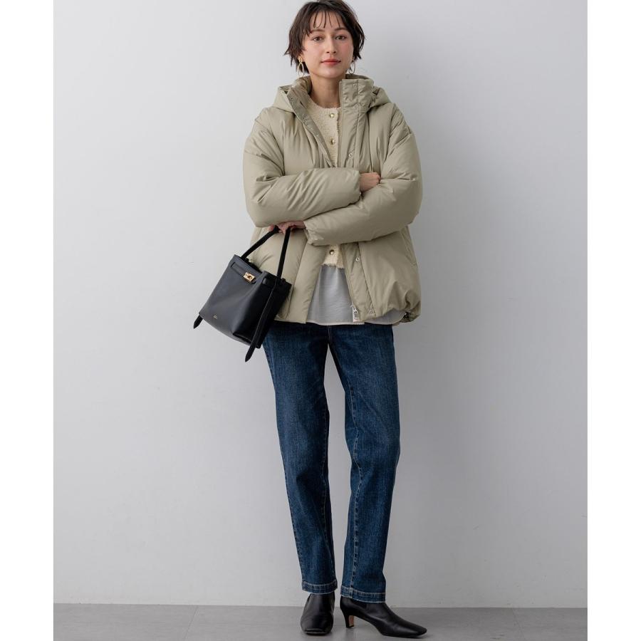 【WEB＆一部店舗限定】ステッチレス フーデット ダウンの画像
