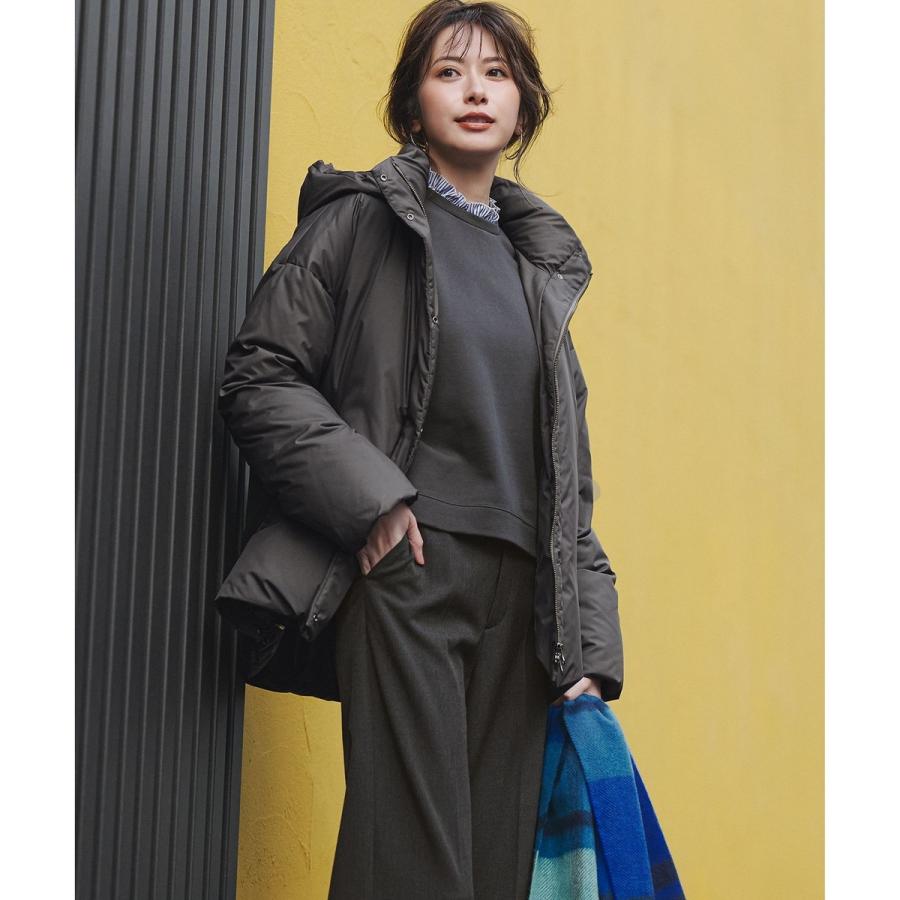 【WEB＆一部店舗限定】ステッチレス フーデット ダウンの画像