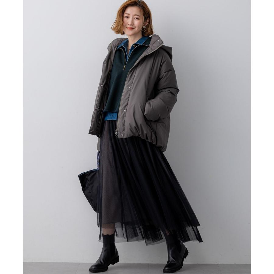 【WEB＆一部店舗限定】ステッチレス フーデット ダウンの画像