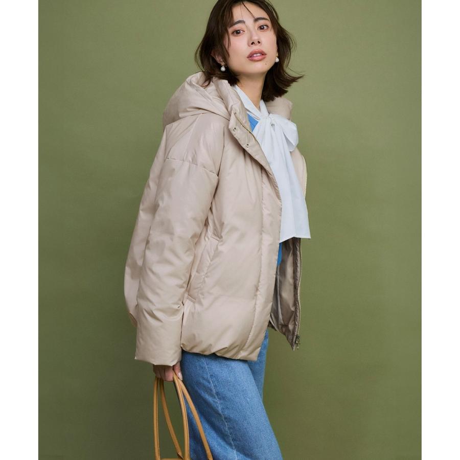 【WEB＆一部店舗限定】ステッチレス フーデット ダウンの画像