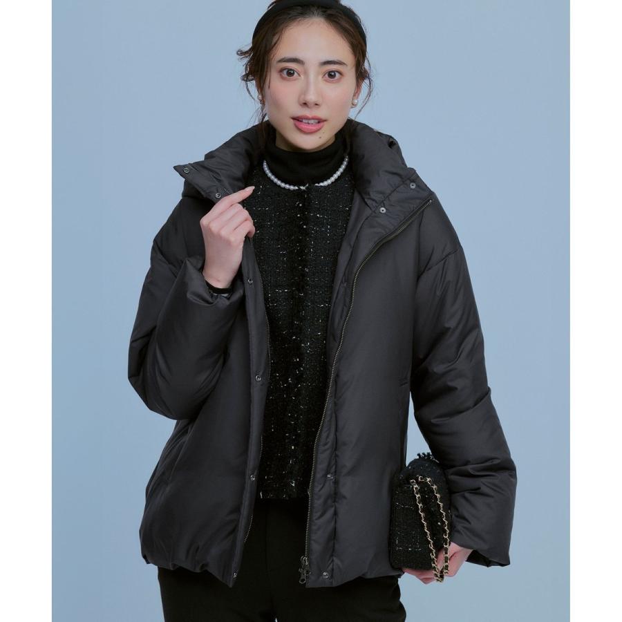【WEB＆一部店舗限定】ステッチレス フーデット ダウンの画像