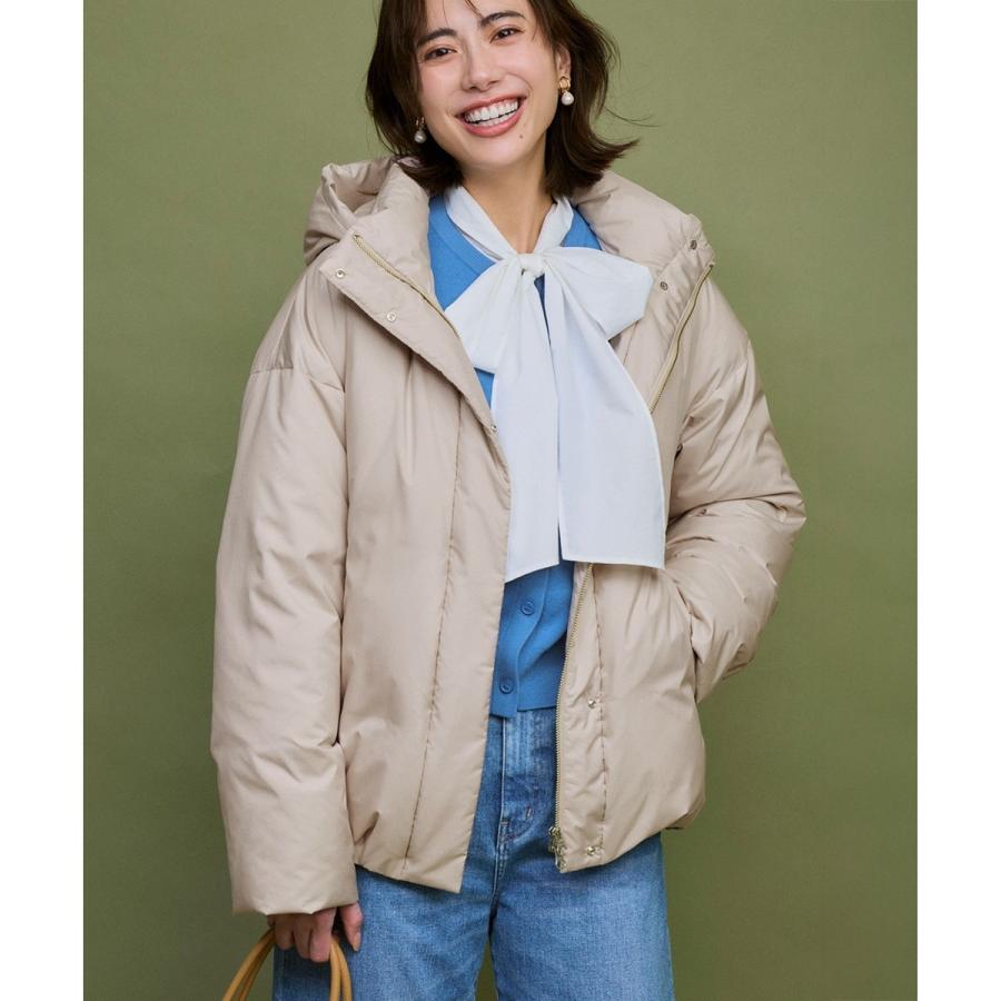 【WEB＆一部店舗限定】ステッチレス フーデット ダウンの画像
