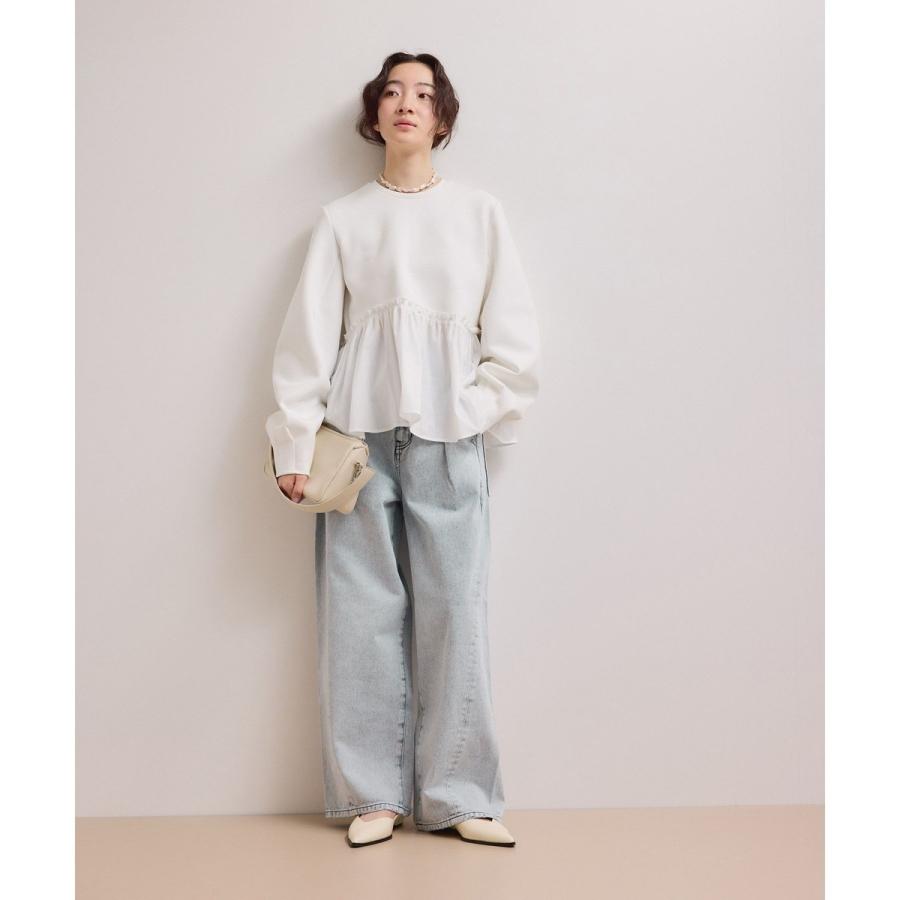 【WEB限定】ディープライズワイドデニム ADAM ET ROPE'（アダムエロペ） 【WEB限定】・【サステナブル