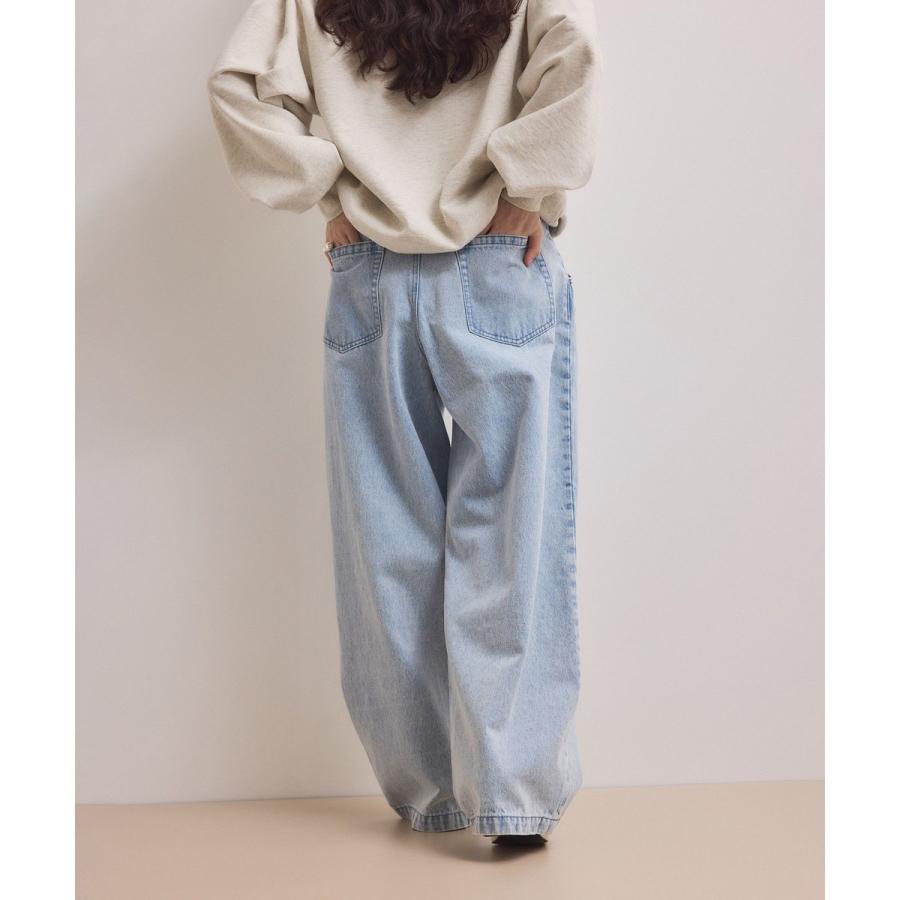 ADAM ET ROPE'（アダムエロペ） 【WEB限定】2タックカーブデニムパンツ