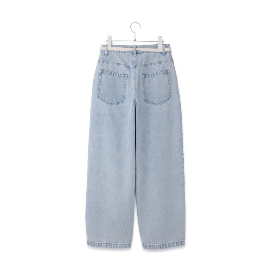 ADAM ET ROPE'（アダムエロペ） 【WEB限定】2タックカーブデニムパンツ