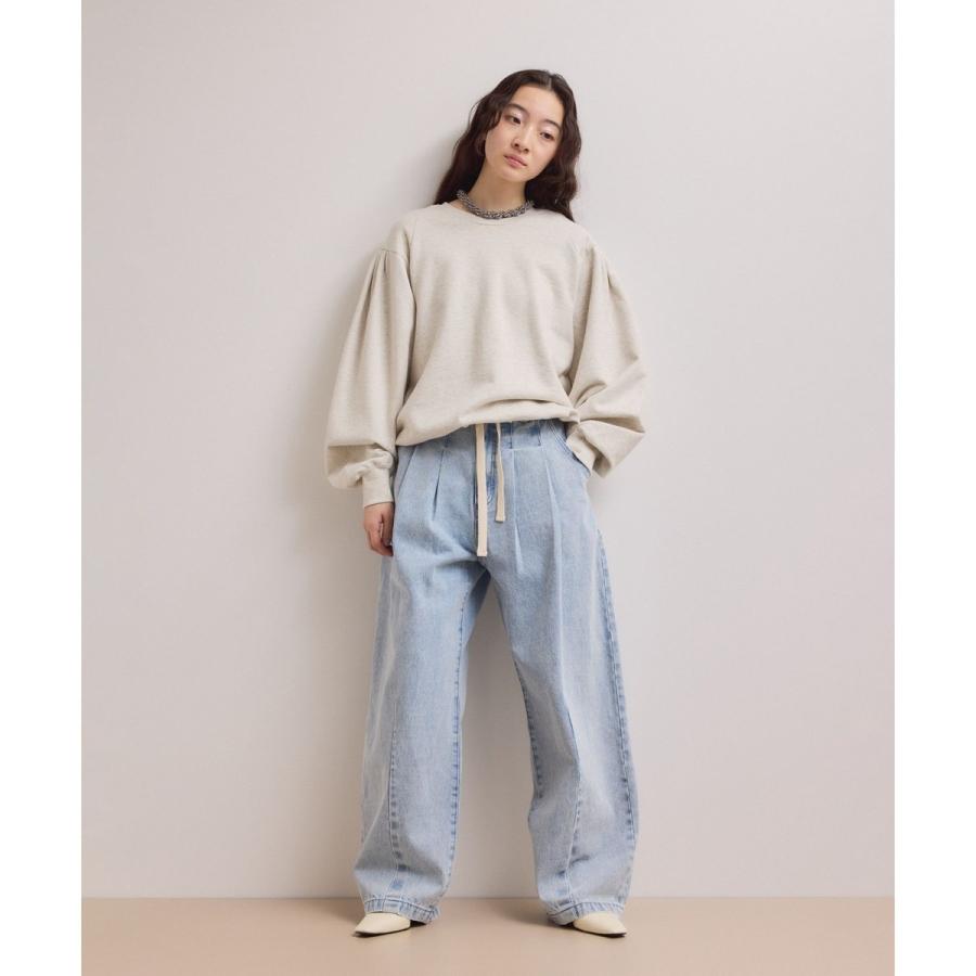 ADAM ET ROPE'（アダムエロペ） 【WEB限定】2タックカーブデニムパンツ