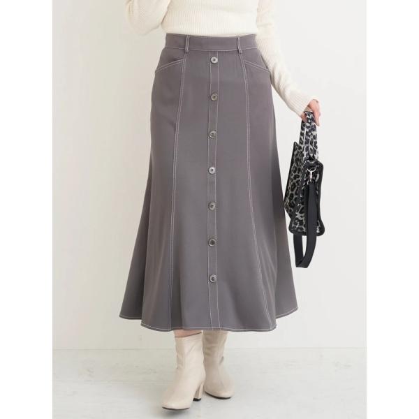 スカート oioi フロントボタンマーメイドスカート : マルイ(丸井)Yahoo!店 - 通販