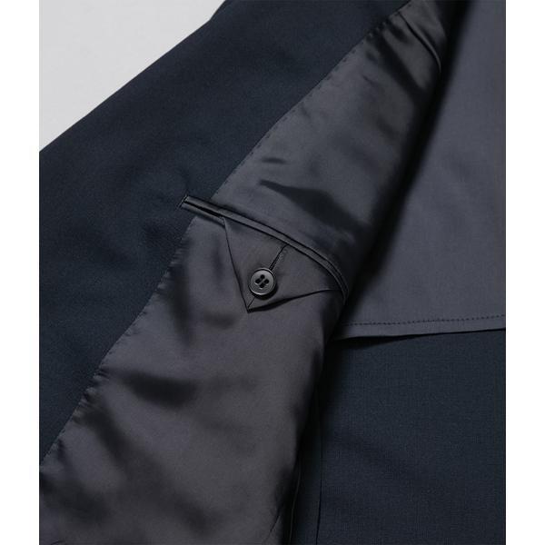 HERITAGE CLOTH トロピカル ダブルブレストブレザーの画像