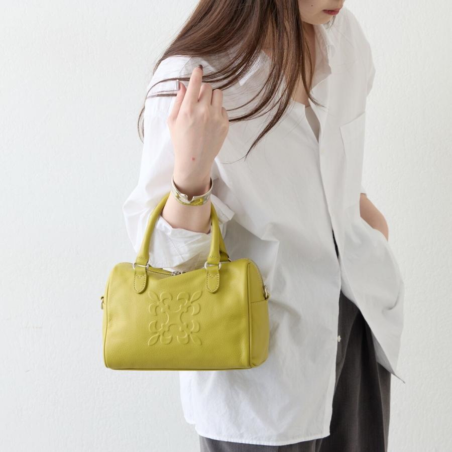 russet（ラシット） 《composition》レザー2WAYミニボストンバッグ(CE