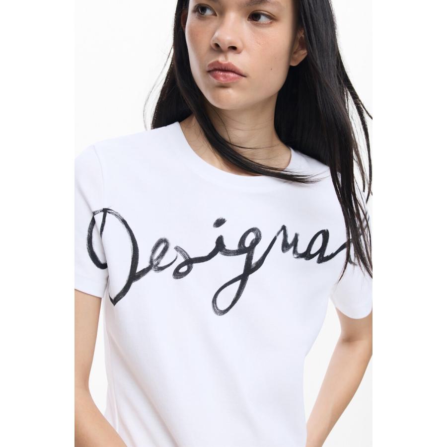 Desigual（デシグアル） 【5サイズ展開】ロゴ付きTシャツ 2026SS