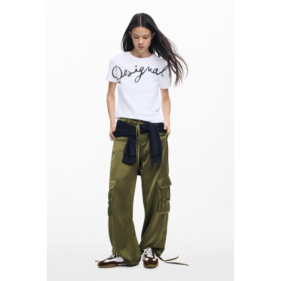 Desigual（デシグアル） 【5サイズ展開】ロゴ付きTシャツ 2026SS