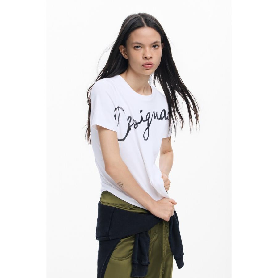 Desigual（デシグアル） 【5サイズ展開】ロゴ付きTシャツ 2026SS