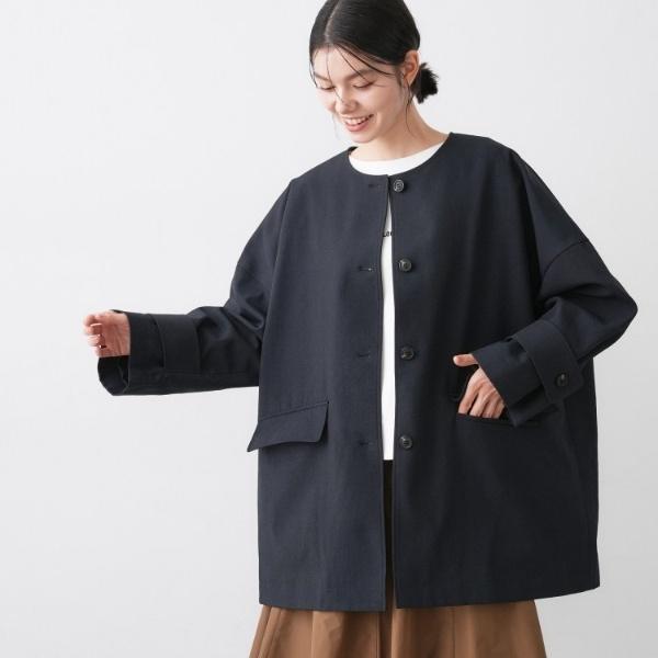 Dessin（デッサン） 【花粉ガード撥水加工洗える】クルーネック