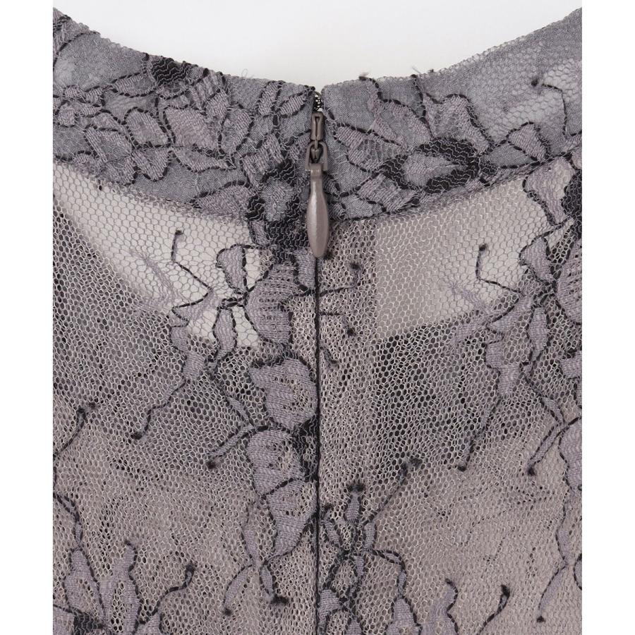 GRACE CONTINENTAL 刺繍ワイドサロペット GRACE CONTINENTAL（グレースコンチネンタル） 刺繍ワイドサロペット