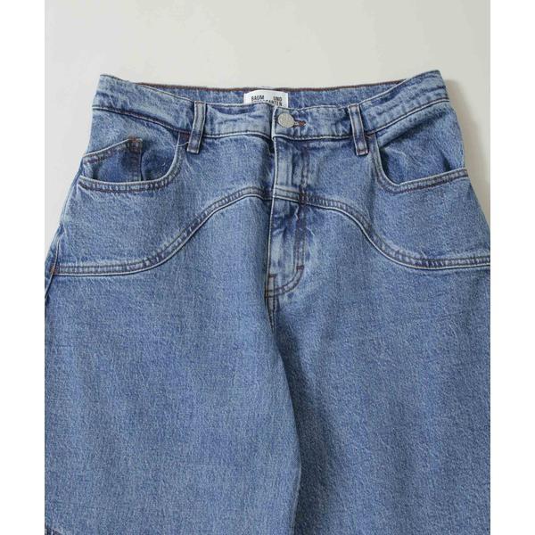 BAUM UND PFERDGARTEN／Patch denim パンツ(セットアップ可)の画像