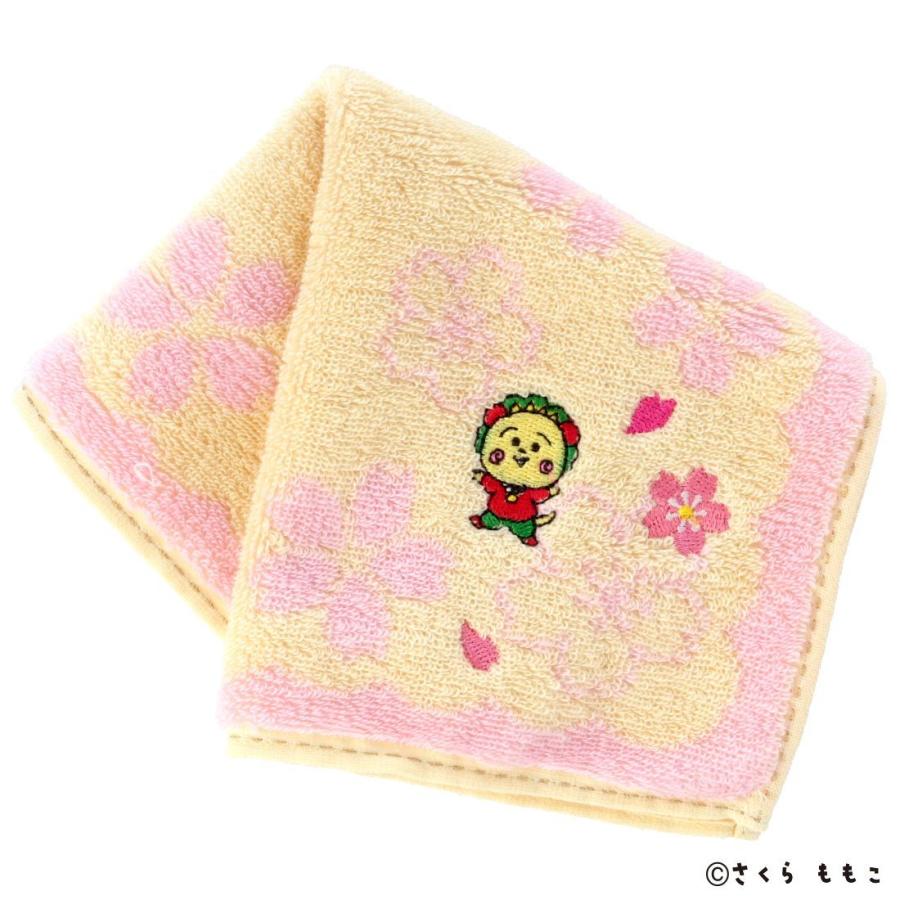 blooming（ブルーミング） コジコジ タオルハンカチ 満開桜とコジコジ
