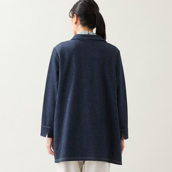 ミゼール　最終値下げ　デニムバックプリーツ　チュニックお値下げ　大きいサイズ ミゼール 最終値下げ デニムバックプリーツ チュニックお値下げ 大きい