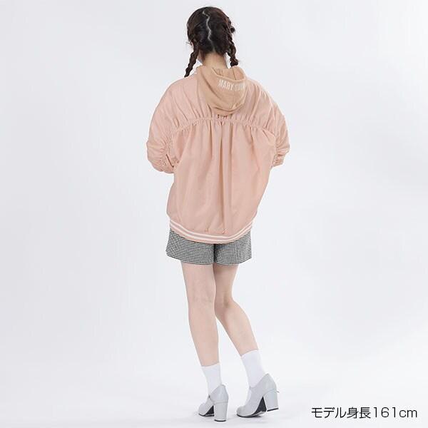 MARY QUANT フードロゴパーカー ベージュ MARY QUANT（マリークヮント） フードロゴ パーカ : マルイ(丸井)Yahoo
