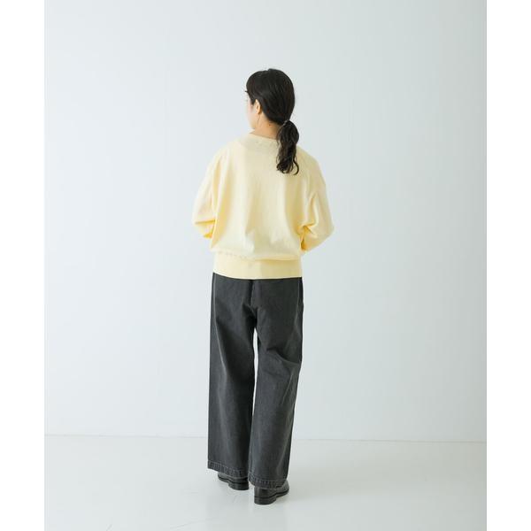 かぐれ：コットンカシミヤヘンリーネックニット / グリーン / 新品 かぐれ｜コットンカシミヤヘンリーネックニット | Rakuten Fashion