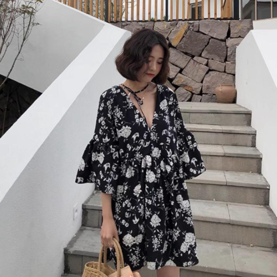 【ミッソーニ】ワンピース　カフタン　総柄　シースルー　モノトーン　ロング丈 ボタニカルワンピース モノトーン ミニ カフタン 7分袖 2柄 リゾート