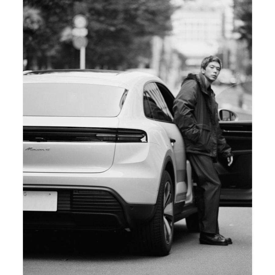 【ACT_01 AO】ラミネート メリノウール ショートダウンジャケットの画像