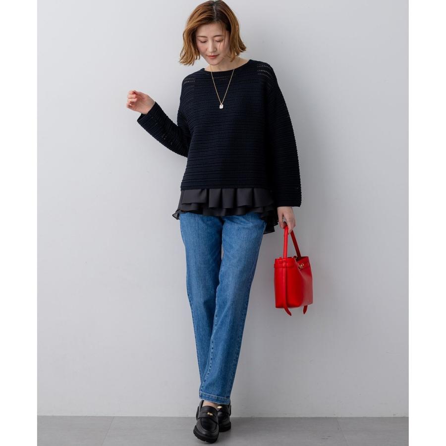23区（ニジュウサンク） 23区DENIM ストレートフィット デニムパンツ