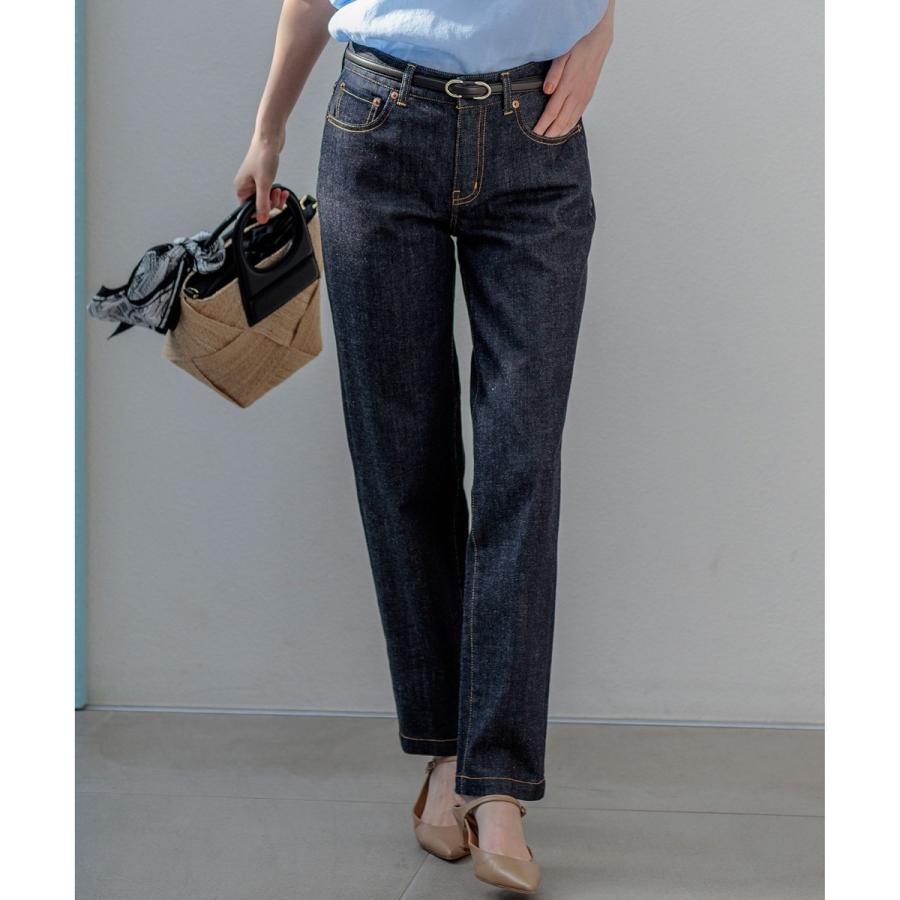 23区（ニジュウサンク） 23区DENIM ストレートフィット デニムパンツ