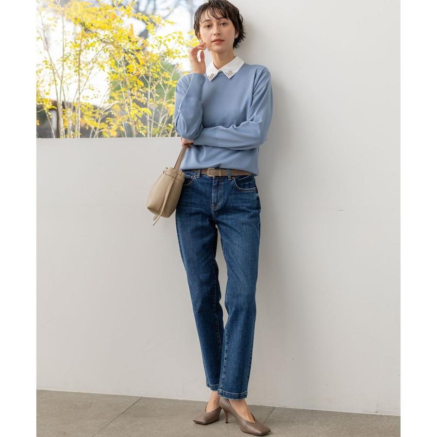 23区（ニジュウサンク） 23区DENIM ストレートフィット デニムパンツ