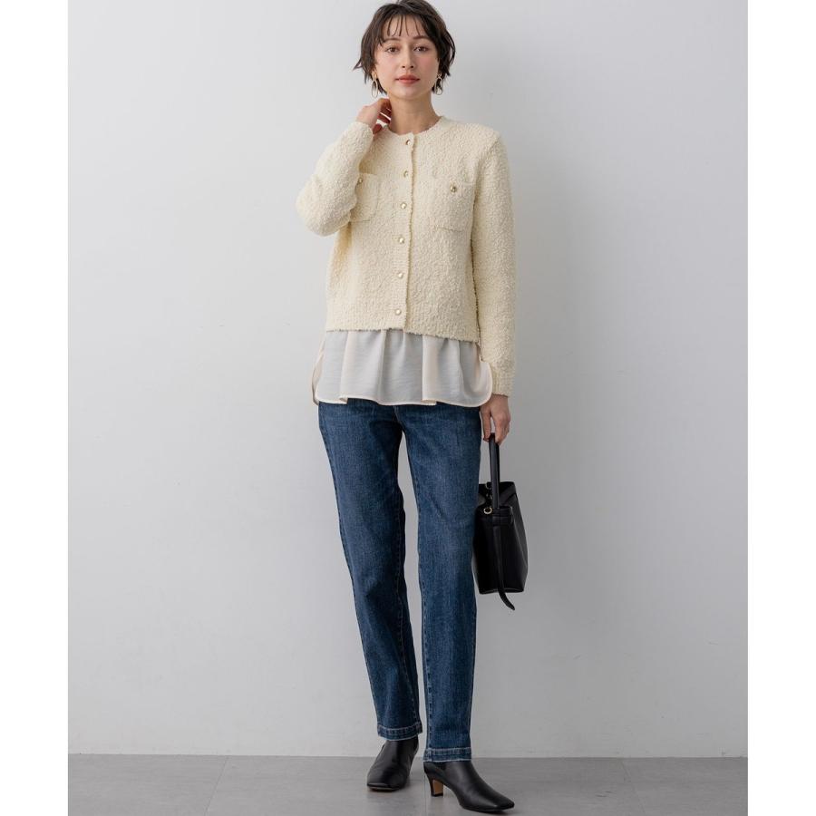 23区（ニジュウサンク） 23区DENIM ストレートフィット デニムパンツ