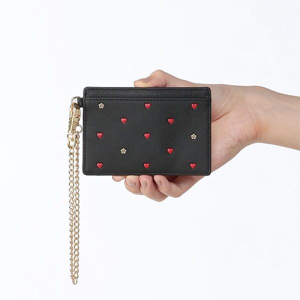 MARY QUANT（マリークヮント） ハートフロート シングルパスケース