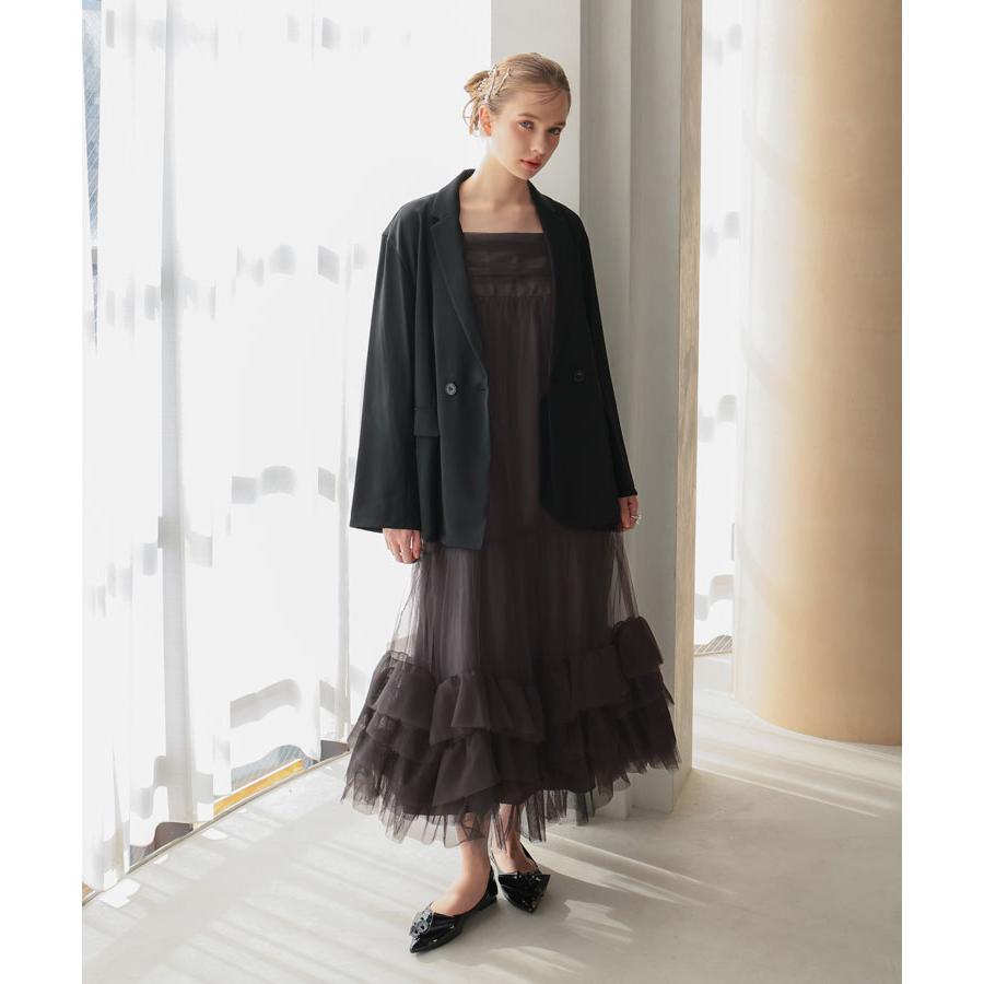ANDRESD 【ANDRESD】volume tulle jacket set dress : マルイ(丸井