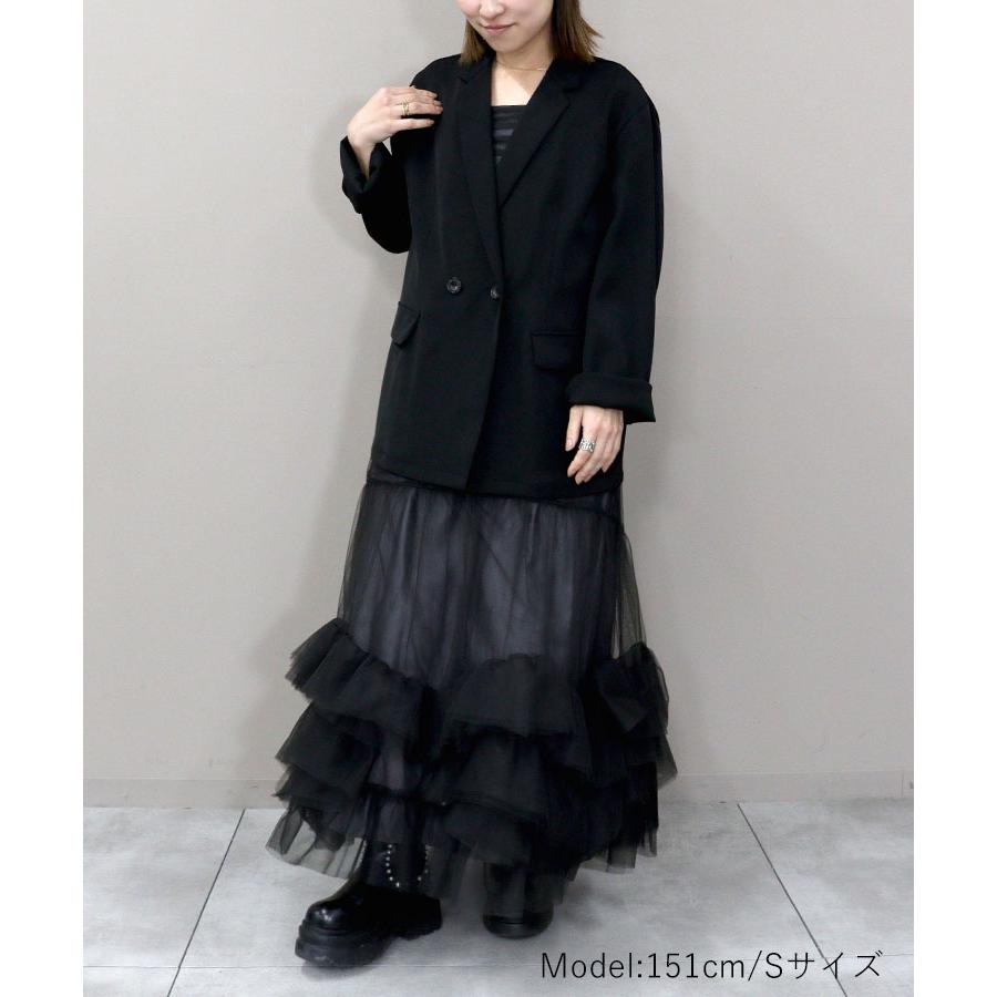 ANDRESD 【ANDRESD】volume tulle jacket set dress : マルイ(丸井