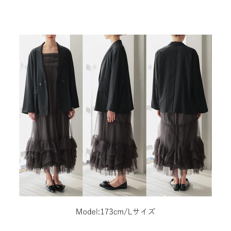 ANDRESD 【ANDRESD】volume tulle jacket set dress : マルイ(丸井