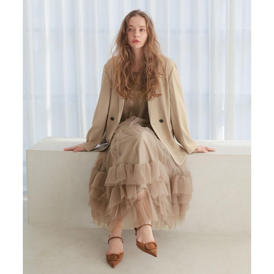 ANDRESD 【ANDRESD】volume tulle jacket set dress : マルイ(丸井
