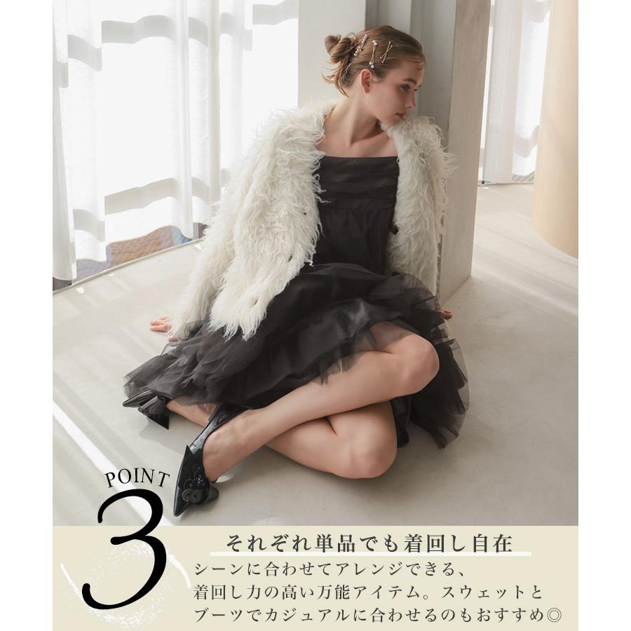 ANDRESD 【ANDRESD】volume tulle jacket set dress : マルイ(丸井