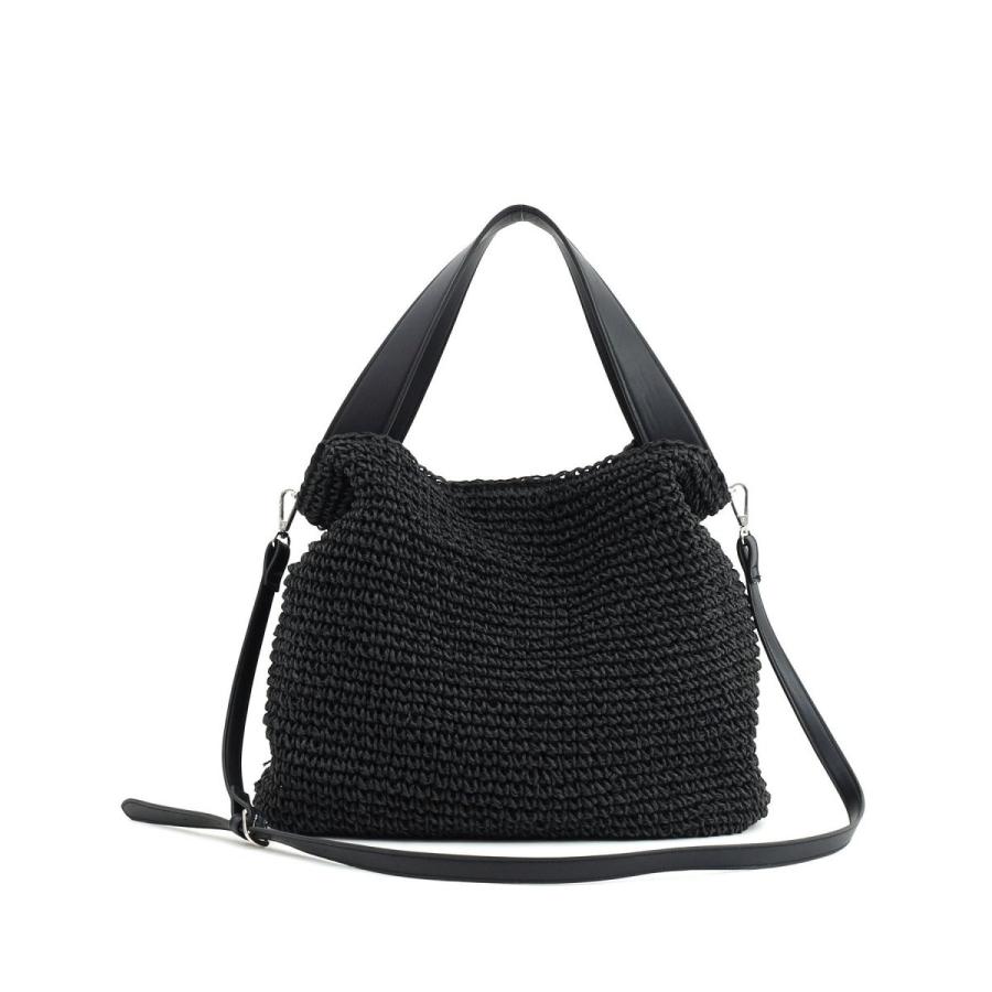 ❤新品❤【COOCO】ペーパー2WAY カゴバッグ かごバッグ A4収納 COOCO（クーコ） 【COOCO】ペーパー2WAY カゴバッグ かごバッグ A4 A4