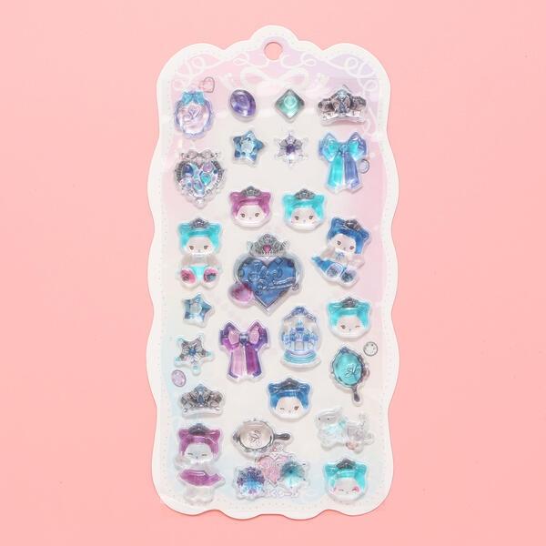 【SLAP SLIP】スラぷくシール　8枚セット SLAP SLIP（スラップスリップ） ぷっくり可愛い☆ちゅるちゅるスラぷく