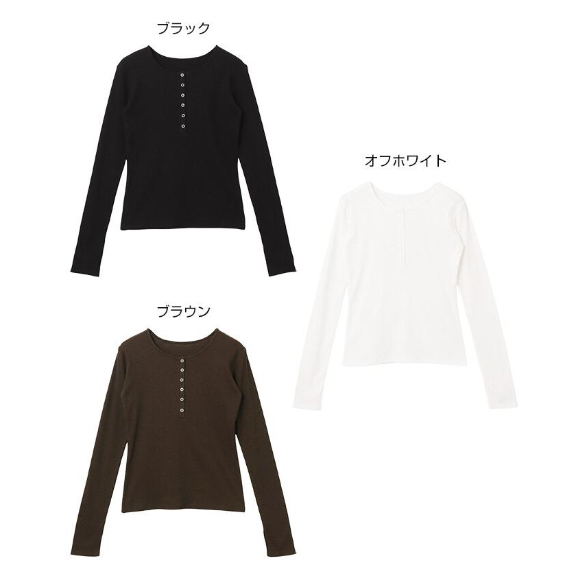 【新品未使用】ohga ヘンリーネックニットフリル襟 ホワイト 長袖 トップス 美品】OHGA ニット トップス OHGA フリルシャツ 極美品 OHGA フリル