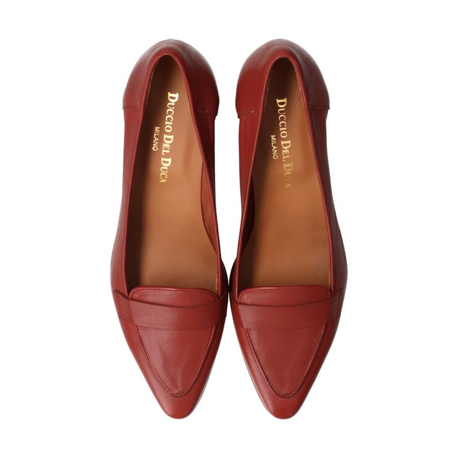 DUCCIO DEL DUCA◆4.5cmヒール◆ポインテッドトウモカパンプス_14
