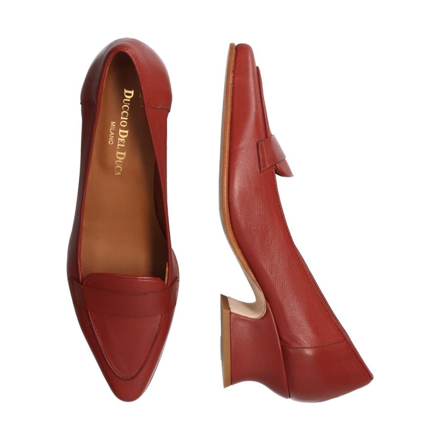 DUCCIO DEL DUCA◆4.5cmヒール◆ポインテッドトウモカパンプス_16