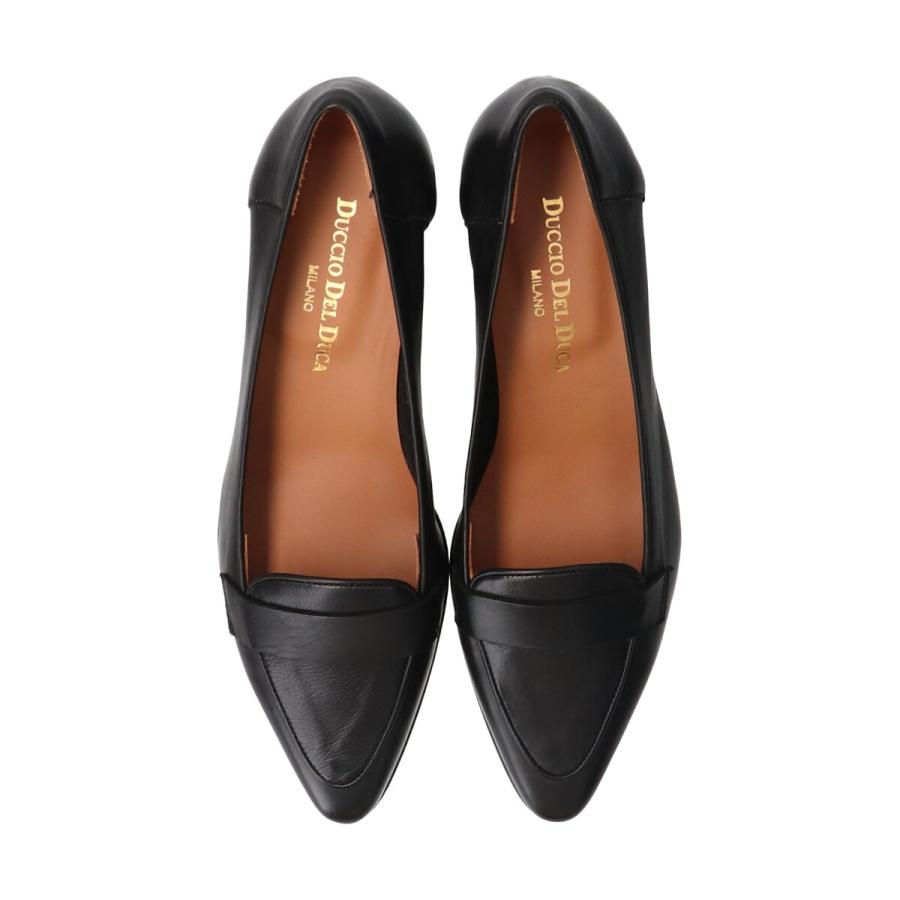 DUCCIO DEL DUCA◆4.5cmヒール◆ポインテッドトウモカパンプス_6