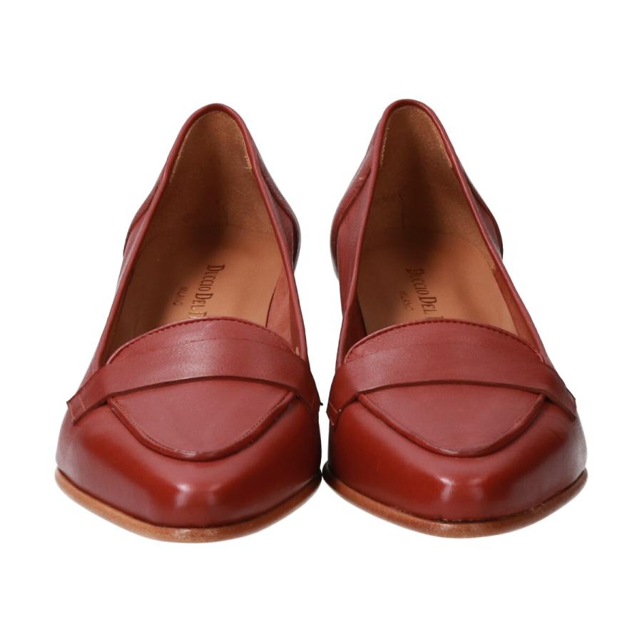 DUCCIO DEL DUCA◆4.5cmヒール◆ポインテッドトウモカパンプス_9
