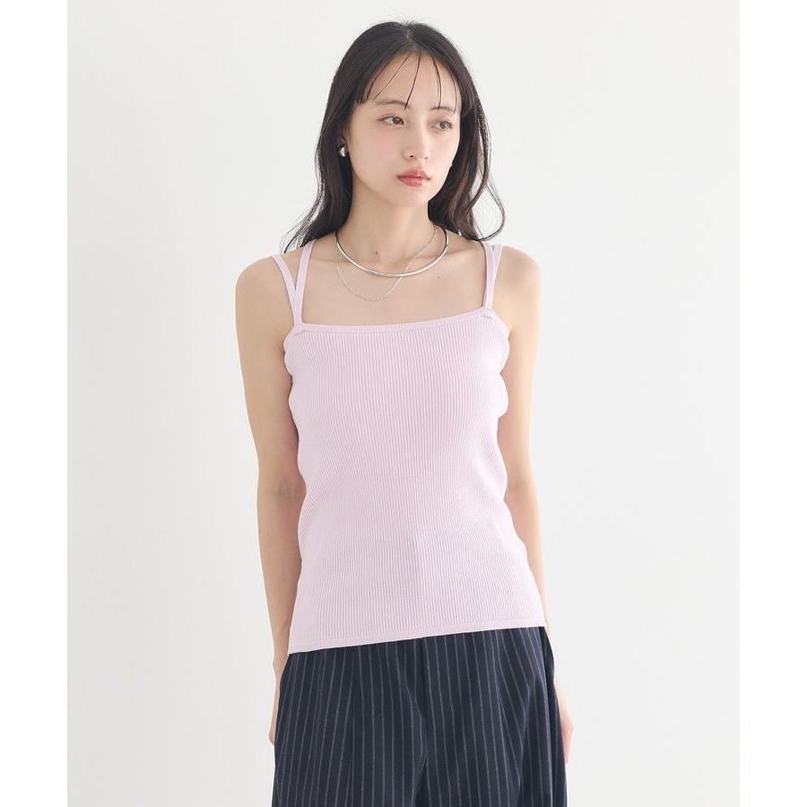 新品・未使用✨　半袖ニットとキャミソールのセット♡スワンモチーフがキュート earth music&ecology（アース ミュージック＆エコロジー） SET2点
