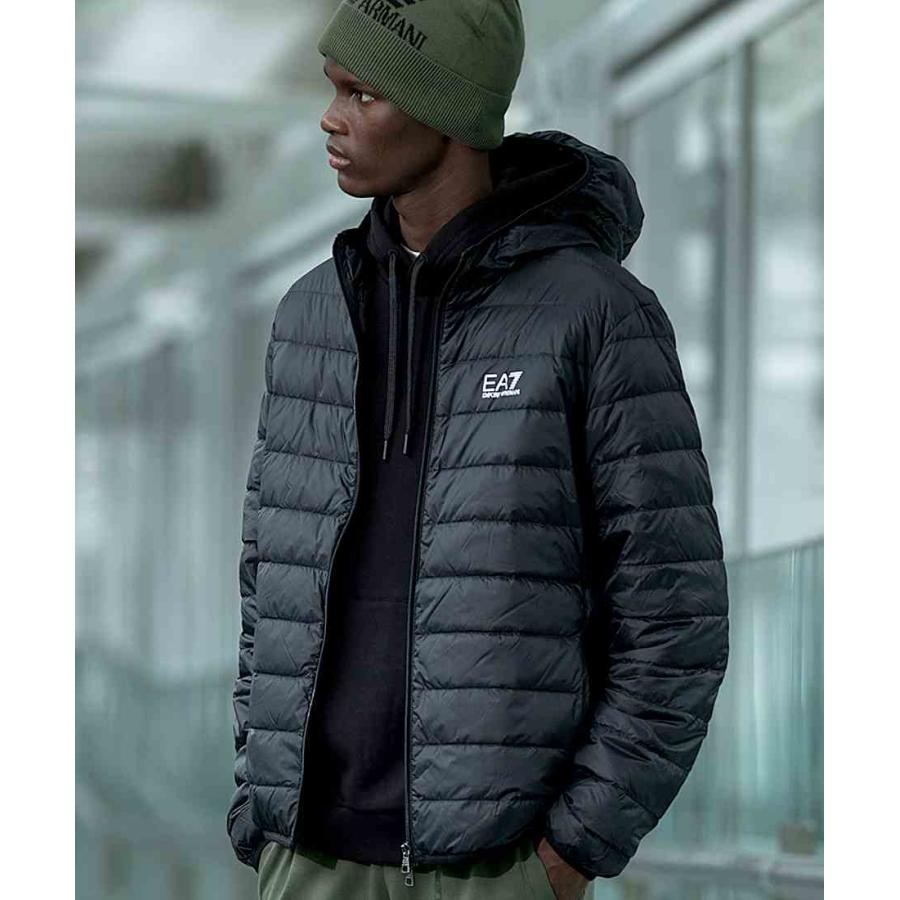 EA7 ブラック　ダウンジャケット EMPORIO ARMANI EA7 ダウンジャケット : マルイ(丸井)Yahoo!店 - 通販