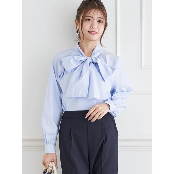 LUDIC PARK（ルディックパーク） BIGリボンボウタイブラウス : マルイ