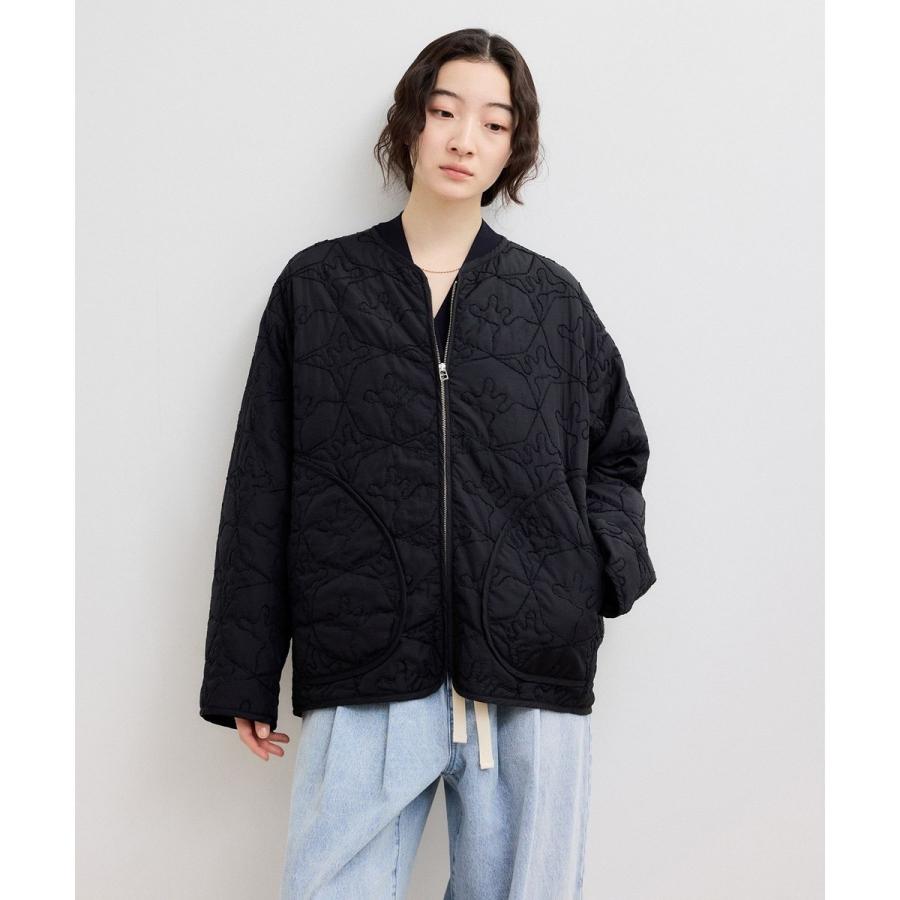 新品未使用★アダムエロペ★モールヤーンキルティングジップブルゾン　キナリ ADAM ET ROPE'｜【WEB限定】モールヤーンキルティングジップブルゾン